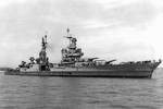 Indianapolis off Mare Island Navy Yard, California, 10 Jul 1945