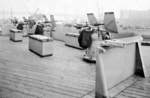 One of the 20mm Oerlikon cannon tubs aboard USS Iowa, New York Navy Yard, New York, United States, 9 Jul 1943