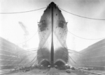 Kongo in drydock, Yokosuka, Japan, 1930