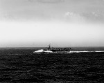 USS Langley underway off the Philippine Islands, 12 Dec 1944