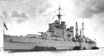 HMS London de-ammunitioning and de-fuelling at Sheerness, Kent, England, United Kingdom, 6 Sep 1949