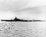 Pogy underway, location unkonwn, circa 1943-1945