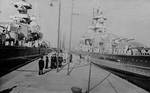 German battleships Scharnhorst (left) and Gneisenau (right), circa 1939