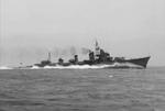 Shimakaze during her trials, Miyazu Bay, Japan, 5 May 1943