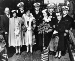 Launch party of Sunfish, Mare Island Navy Yard, Vallejo, California, United States, 2 May 1942