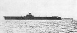 Taiho (foreground) and a Shokaku-class carrier (background) at Lingga Roads, Dutch East Indies, 1940s