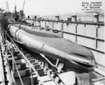 USS Trepang at Mare Island Naval Shipyard, California, United States, 3 Jul 1944, photo 1 of 2