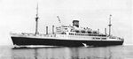 Luxury liner Yawata Maru, 2 Jan 1941; she was converted to escort carrier Unyo during the war