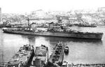 Light cruiser Voroshilov, Sevastopol, Russia, circa 1940s