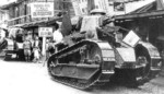 Japanese Army FT light tank, Kasuga, Fukuoka Prefecture, Japan, circa 1920s