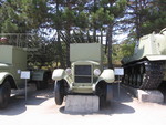 BM-13-16 Katyusha rocket launcher on a ZiS-12 chassis on display at Museum of Heroic Defense and Liberation of Sevastopol, Ukraine, 15 Aug 2007