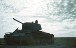 Wrecked KV-1 tank, Stalingrad, Russia, Aug 1942, photo 2 of 3