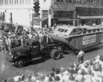 LVT-1 parading in Lakeland, Florida, United States, 1941