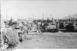 Italian M14/41 tanks and Semovente 75/18 assault guns in Italy, Sep 1943