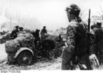 SdKfz 2 Kettenkrad vehicle in the Caucasus region of Russia, winter of 1942-1943