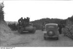 German soldiers riding on a Semovente 75/18 self-propelled gun, Albania, Sep 1943