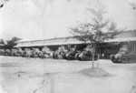 Japanese Army Type 89 I-Go medium tanks and FT-17 light tanks, circa late 1930s