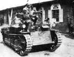 Japanese Type 89 I-Go medium tank, probably northeastern, China, 1930s