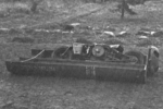 Welbike Mark I motorcycle in its a special airdrop container, date unknown