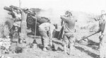 155 mm Howitzer M1 at Iwo Jima, 1945