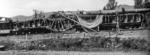 A German 38 cm Siegfried K (E) railway gun destroyed by American aircraft, Rhône Valley, France, 1944