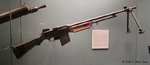 Browning Automatic Rifle on display at the West Point Museum, United States Military Academy, West Point, New York, United States, 22 Sep 2007