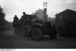 SdKfz 10/4 vehicle with a mounted 2 cm FlaK 30 anti-aircraft gun, France, May 1940, photo 3 of 3