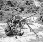 Northover Projector with its British Home Guard crew, mid-1941