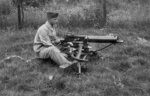 Schwarzlose M.08 machine gun in Dutch Army service, circa 1930s