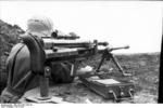 German soldier with Solothurn S-18/1000 anti-tank rifle, southern Soviet Union, 1941-1942, photo 1 of 2