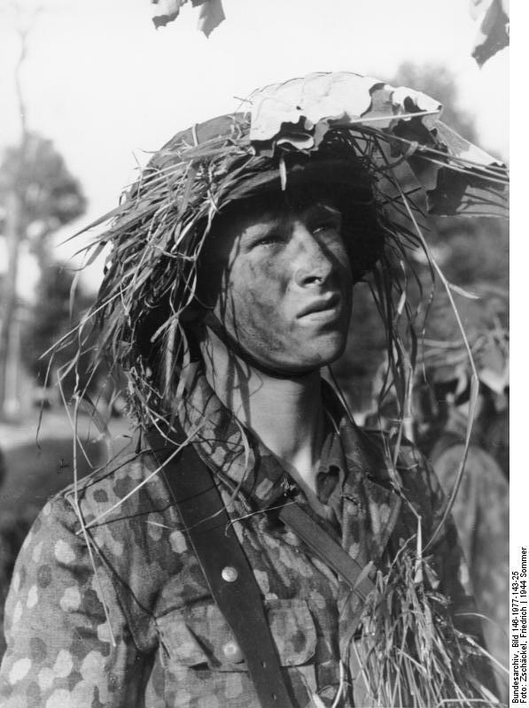 Grenadier of German 12th SS Panzer Division 'Hitlerjugend', France, 21 Jun 1944