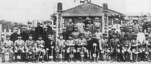 Military policemen in Japanese-occupied Korea, circa 1930s-1940s