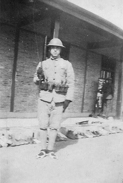 Chinese soldier Liu Shunyuan, circa 1940