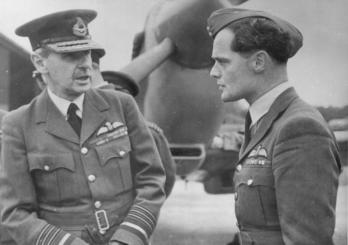 Hugh Dowding and Douglas Bader, circa 1940