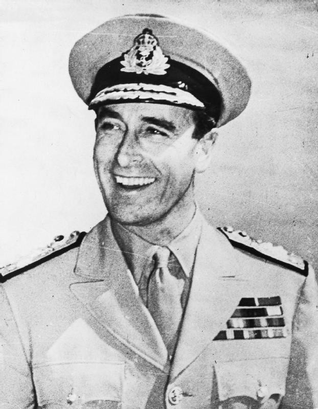 Portrait of Louis Mountbatten, circa Sep 1943