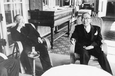 Prime Minister Shigeru Yoshida and Ichiro Hatoyama, 1952-1954