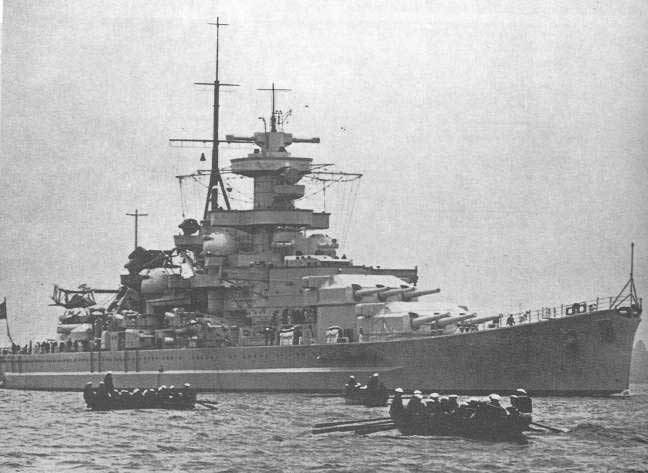 Battlecruiser Gneisenau, date unknown