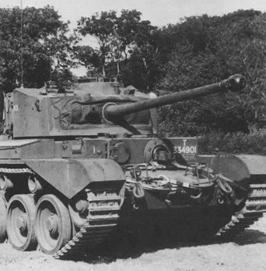 British Comet I cruiser tank, circa 1940s